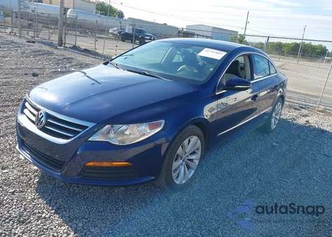 2011 Volkswagen Cc Sport z USA, uszkodzony, nr VIN WVWMN7AN9BE711191